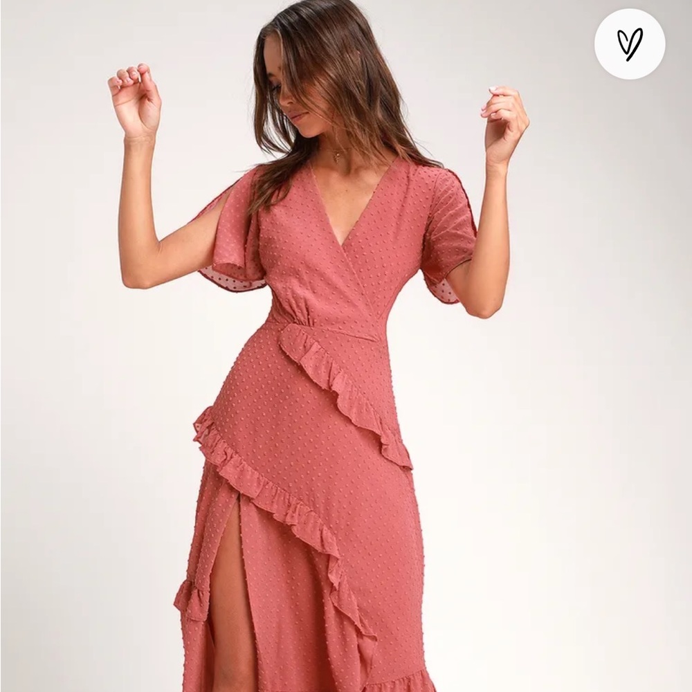 Lulus Rose Pink Next to You Dress